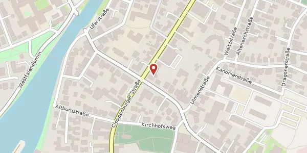 Karte der Umgebung von Bremer Str. 25, 26135 Oldenburg