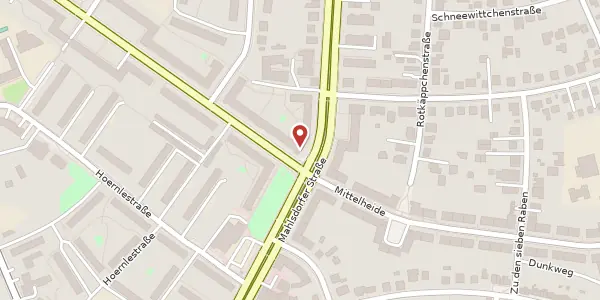 Karte der Umgebung von Mahlsdorfer Straße 96 d, 12555 Berlin