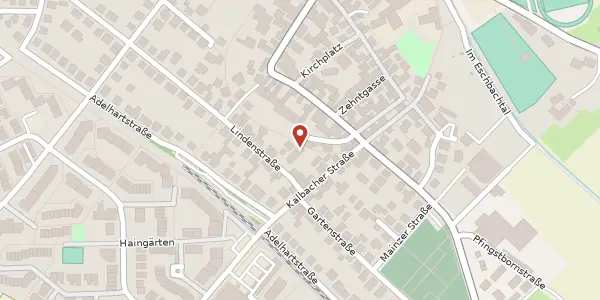 Karte der Umgebung von Lindenstr. 5a, 61352 Bad Homburg