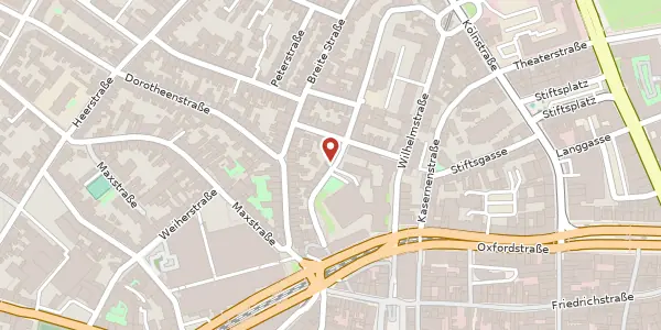Karte der Umgebung von Annagraben 37-39, 53111 Bonn