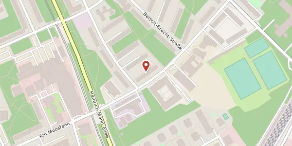 Karte der Umgebung von Johannes-R.-Becher-Straße 51, 14478 Potsdam