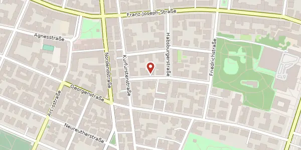Karte der Umgebung von Konradstr. 5, 80801 München