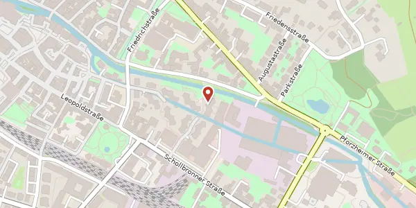 Karte der Umgebung von Samuel-Vogel-Weg 8, 76275 Ettlingen