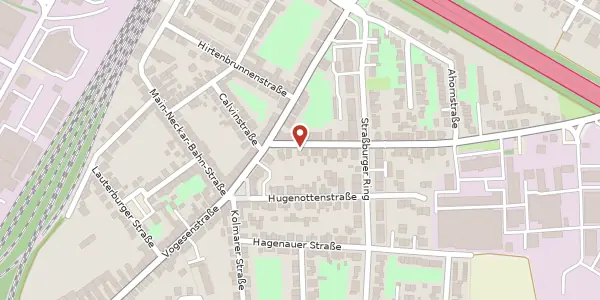 Karte der Umgebung von Fred-Joachim-Schoeps-Straße 5, 68229 Mannheim