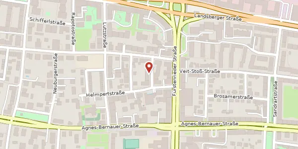 Karte der Umgebung von Stastlohnerstr. 10, 80687 München