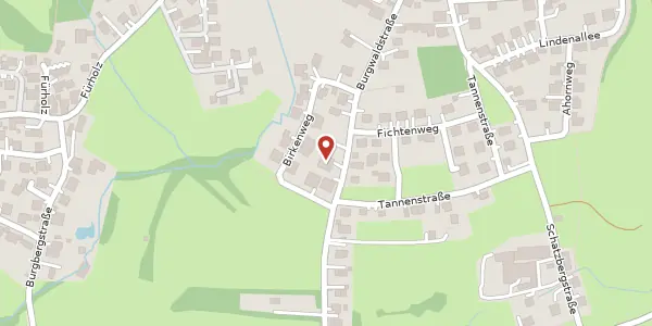Karte der Umgebung von Burgwaldstr. 29, 86911 Dießen a. Ammersee