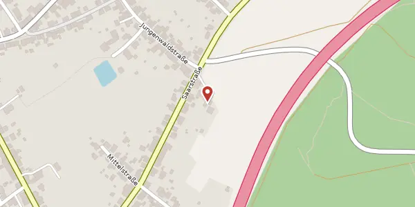 Karte der Umgebung von Saarstraße 154, 66265 Heusweiler