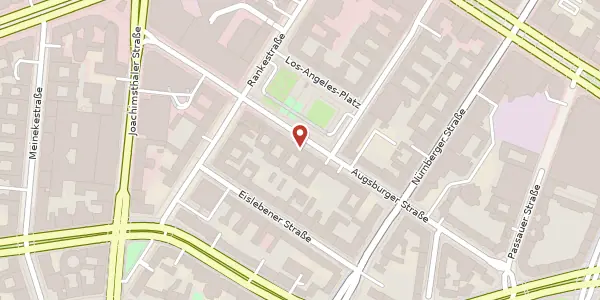 Karte der Umgebung von Augsburger Straße 29, 10789 Berlin