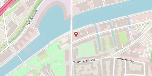 Karte der Umgebung von Philosophenweg 17, 47051 Duisburg