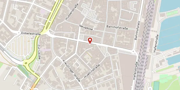 Karte der Umgebung von Bodanstraße 17, 78464 Konstanz