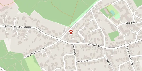 Karte der Umgebung von Hasselstr. 1b, 51427 Bergisch Gladbach