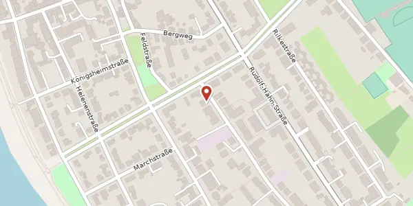 Karte der Umgebung von Heinrich-Heine-Str. 4, 53225 Bonn