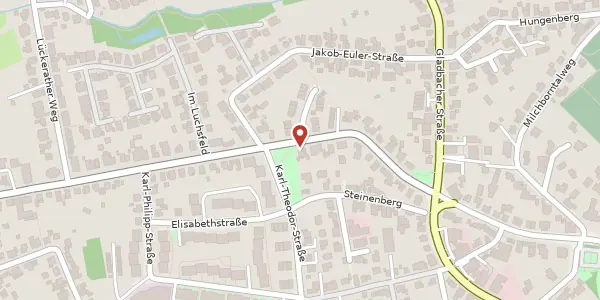 Karte der Umgebung von Saaler Straße 23, 51429 Bergisch Gladbach