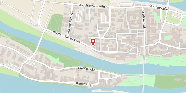 Karte der Umgebung von Pfaffensteiner Weg 4, 93059 Regensburg