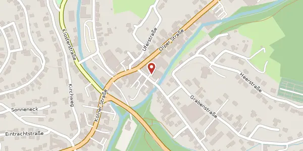Karte der Umgebung von Eckenhagener Str. 3 - 5, 51645 Gummersbach