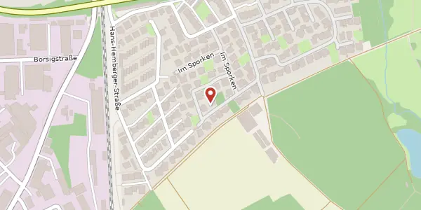 Karte der Umgebung von Im Hohen Gewann 7, 63150 Heusenstamm