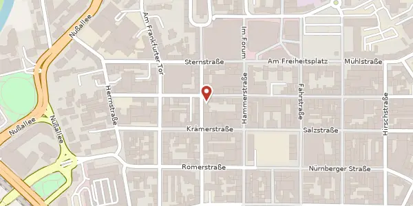 Karte der Umgebung von Steinheimer Str. 32, 63450 Hanau