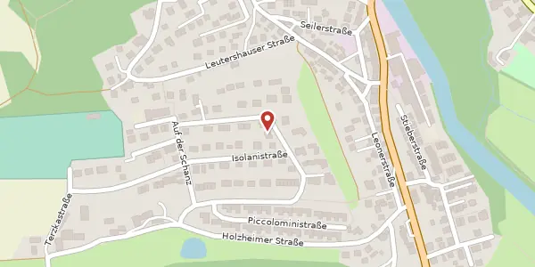 Karte der Umgebung von Auf der Schanz 37, 90453 Nürnberg