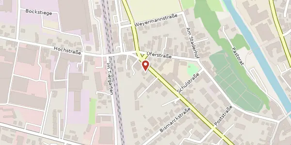 Karte der Umgebung von Bahnhofstrasse 29, 42799 Leichlingen