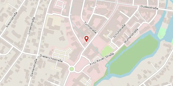 Karte der Umgebung von Veerßer Straße 40, 29525 Uelzen