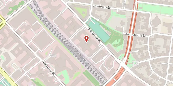 Karte der Umgebung von Ridlerstr. 57, 80339 München
