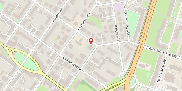 Karte der Umgebung von Altenzeller Straße 50, 01069 Dresden