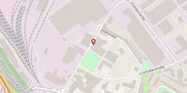 Karte der Umgebung von Wiesenstr. 36, 45473 Mülheim an der Ruhr