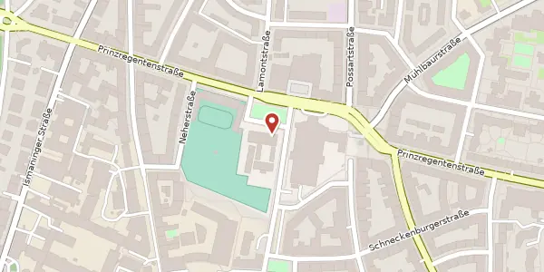 Karte der Umgebung von Prinzregentenplatz 10, 81675 München