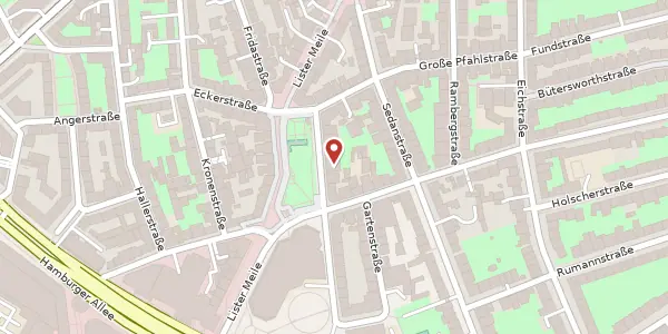 Karte der Umgebung von Weißekreuzstraße 27, 30161 Hannover