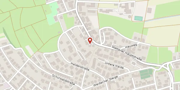 Karte der Umgebung von Stettener Hauptstraße 46, 70771 Leinfelden-Echterdingen