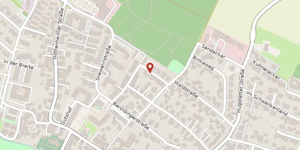 Karte der Umgebung von Ankenreuterstraße 7, 79224 Umkirch