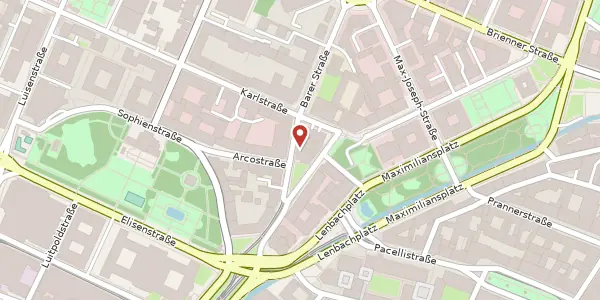 Karte der Umgebung von Ottostr. 3 / I, 80333 München
