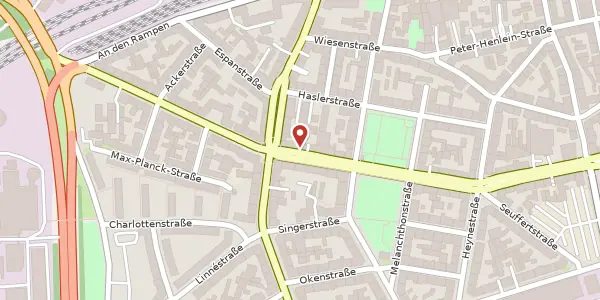 Karte der Umgebung von Landgrabenstr. 39-41, 90443 Nürnberg