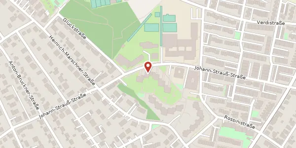 Karte der Umgebung von Johann-Strauß-Str. 42, 85598 Baldham