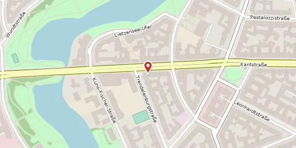 Karte der Umgebung von Neue Kantstraße 26, 14057 Berlin