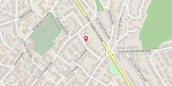 Karte der Umgebung von Krummacherstr. 18, 45219 Essen