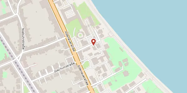 Karte der Umgebung von Tempelstr. 6, 53113 Bonn