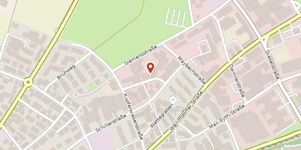 Karte der Umgebung von Raiffeisenstraße 7-9, 70839 Gerlingen