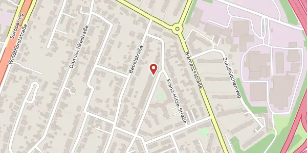 Karte der Umgebung von Georg-von-Vollmar Str. 59, 51373 Leverkusen
