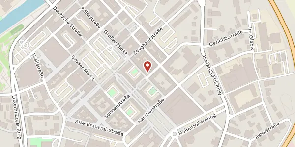 Karte der Umgebung von Bibelstraße 9, 66740 Saarlouis