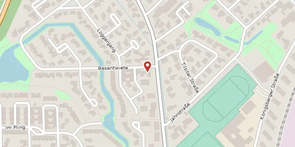 Karte der Umgebung von Besantwiete 4, 25348 Glückstadt