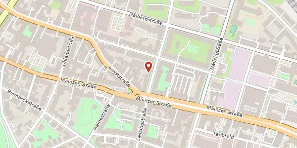 Karte der Umgebung von Lessingstraße 47, 66121 Saarbrücken