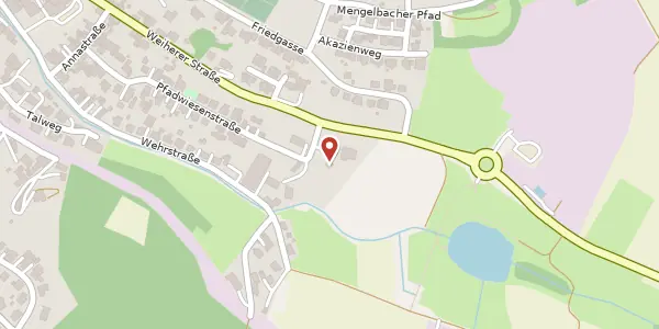 Karte der Umgebung von Pfadwiesenstraße 29-31, 69509 Mörlenbach
