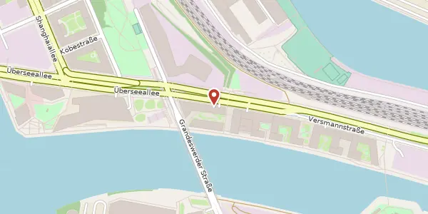 Karte der Umgebung von Versmannstraße 4, 20457 Hamburg