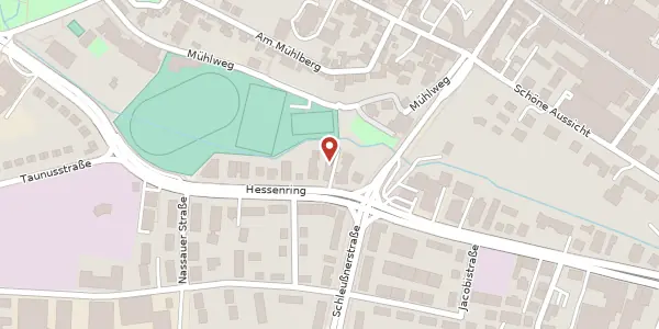Karte der Umgebung von Hessenring 107, 61348 Bad Homburg
