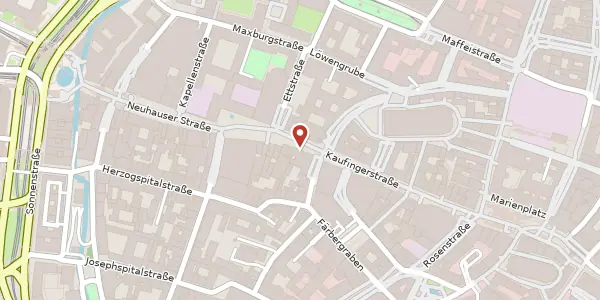 Karte der Umgebung von Neuhauser Str. 3 A, 80331 München