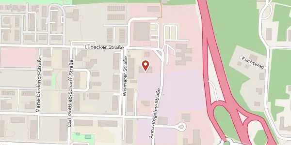 Karte der Umgebung von Anna-Vogeley-Straße 17, 21337 Lüneburg