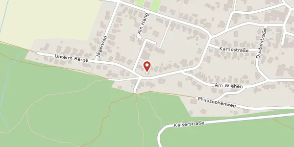 Karte der Umgebung von Kapellenweg 41, 32457 Porta Westfalica