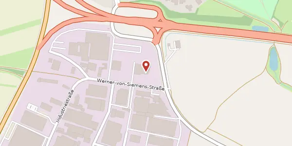 Karte der Umgebung von Werner-von-Siemens-Straße 2, 77656 Offenburg
