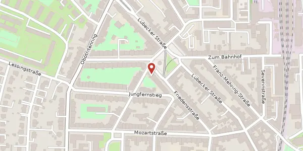 Karte der Umgebung von Platz der Freiheit 7 a, 19053 Schwerin